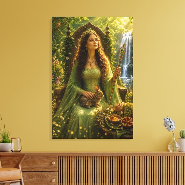 The Empress Canvas Print (Insitu(LivingRoom))