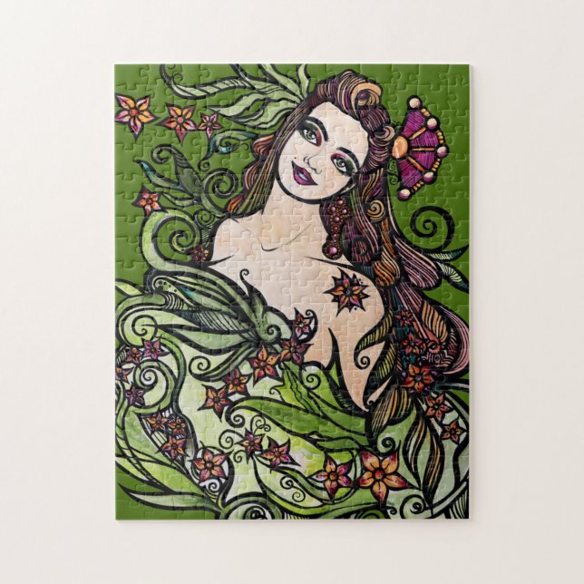 The Empress goddess tarot Jigsaw Puzzle (Vertical)