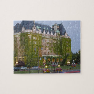 The Empress Hotel at the inner harbour in Jigsaw Puzzle
