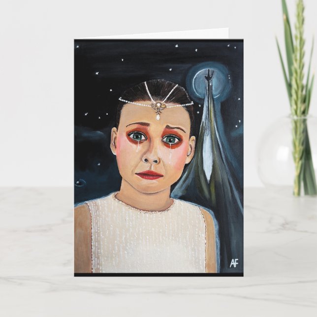 The Empress Painting by Alfred Fox Card (Front)