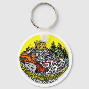 The Empress Tarot Card Keychain
