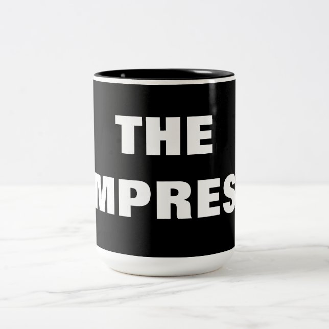 THE EMPRESS Two-Tone COFFEE MUG (Center)