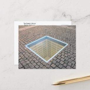 The Empty Library, Berlin, Germany Postcard