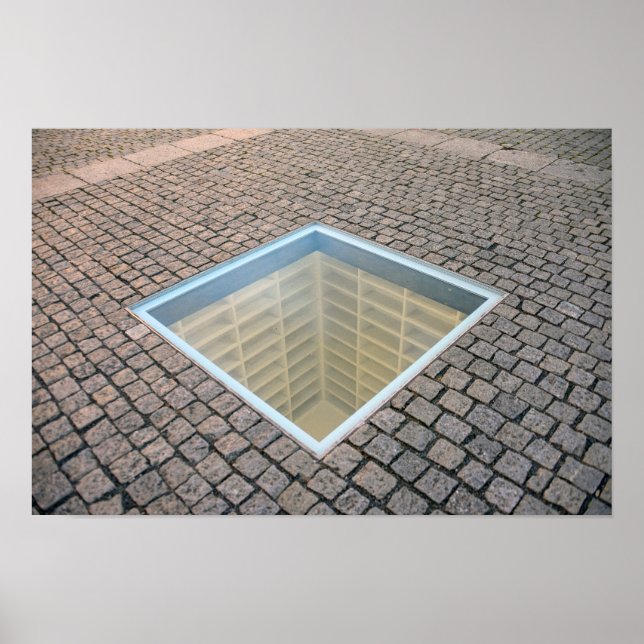 The Empty Library, Berlin, Germany Poster (Front)