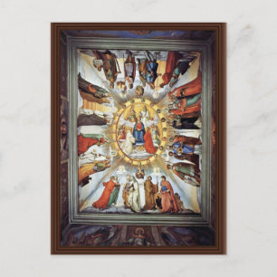 The Empyrean And Figures From The Eight Heavens Postcard