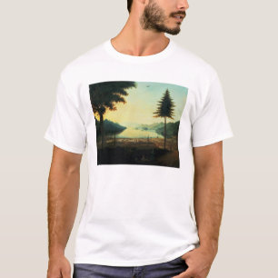 The Encampment at Lake George, New York, 1759 (oil T-Shirt