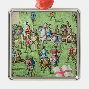 The Encampment of the English Forces Metal Ornament