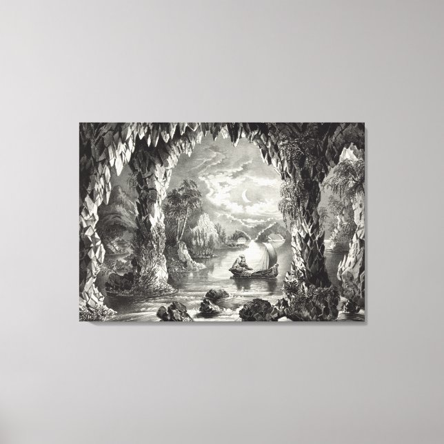 The Enchanted Cave Canvas Print (Front)