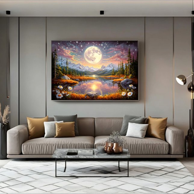 The Enchanted Dream Lake Canvas Print (Creator Uploaded)
