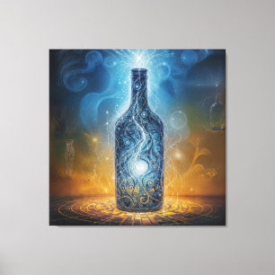 The Enchanted Elixir of the Cosmos Canvas Print