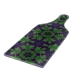 The Enchanted Fern Wheel Cutting Board