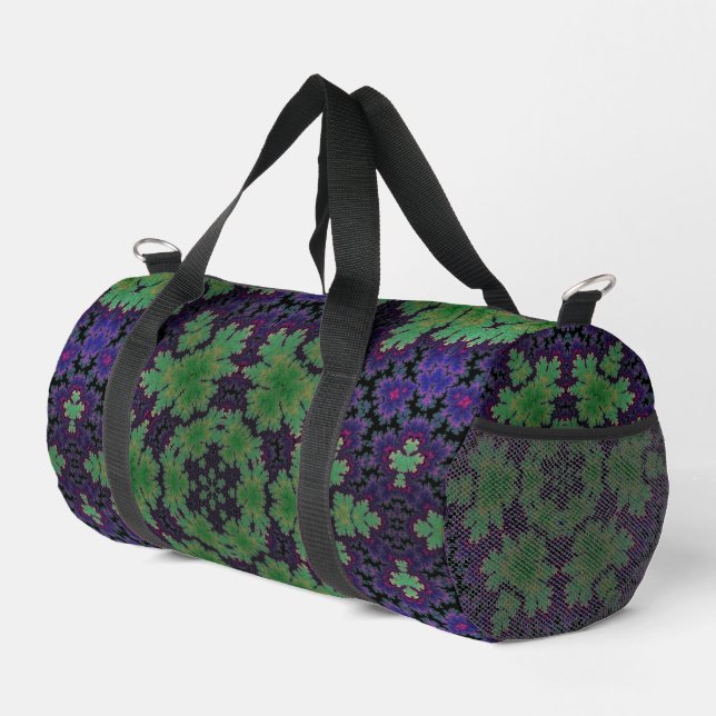 The Enchanted Fern Wheel  Duffle Bag (Right Corner)