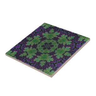 The Enchanted Fern Wheel  Tile