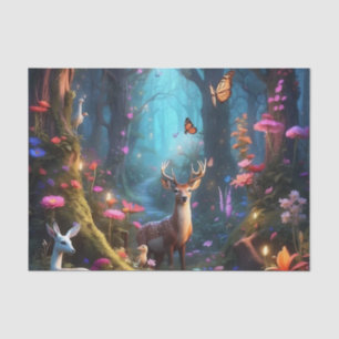 The Enchanted Forest a Mystical Oasis Tissue Paper