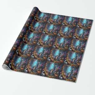 The Enchanted Forest a Mystical Oasis Wrapping Paper