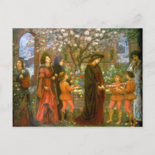 The Enchanted Garden of Messer Ansaldo Postcard