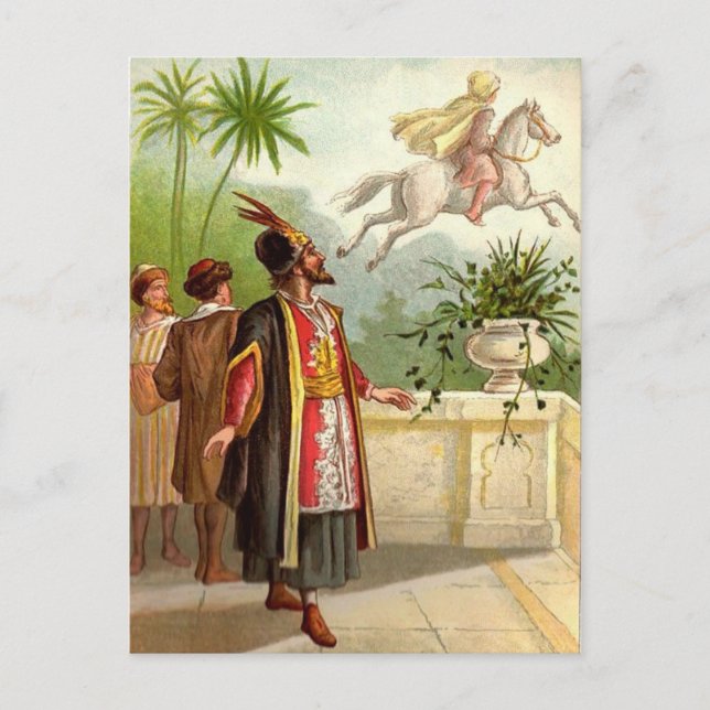 The Enchanted Horse Scheherazade's Tale Postcard (Front)