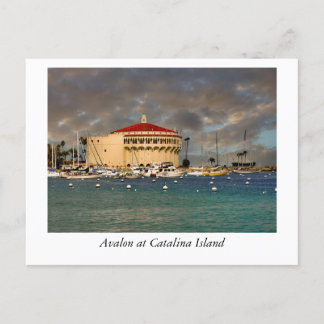 The Enchanting Shores of Avalon, Catalina Postcard