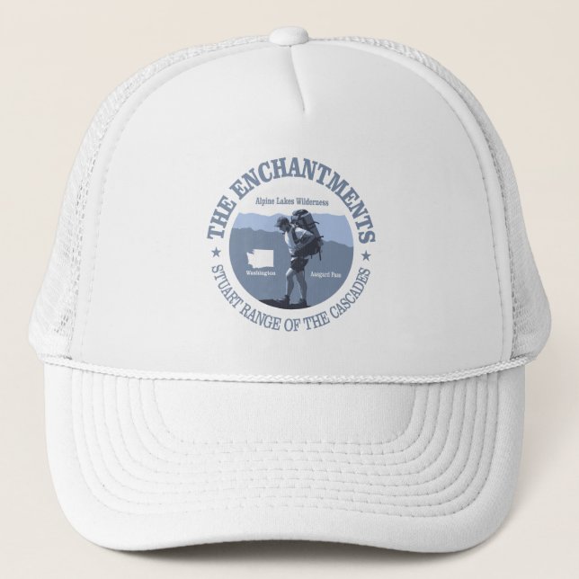 The Enchantments (rd) Trucker Hat (Front)