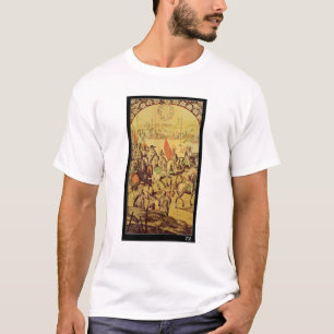 The encounter between Hernando Cortes T-Shirt