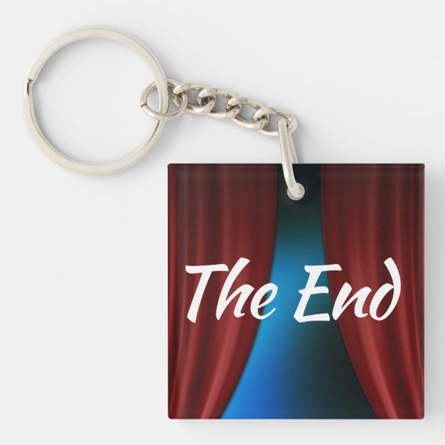 The End Acrylic Keychain (Front)