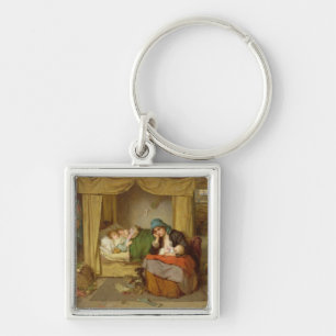 The end of a happy day keychain