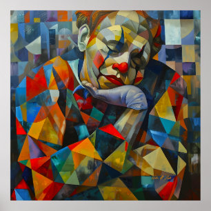 The end of a hard day poster