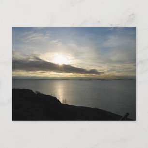 The end of a long day can be beautiful. postcard