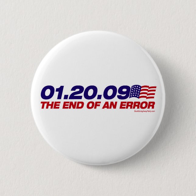 The End of an Error Button (Front)