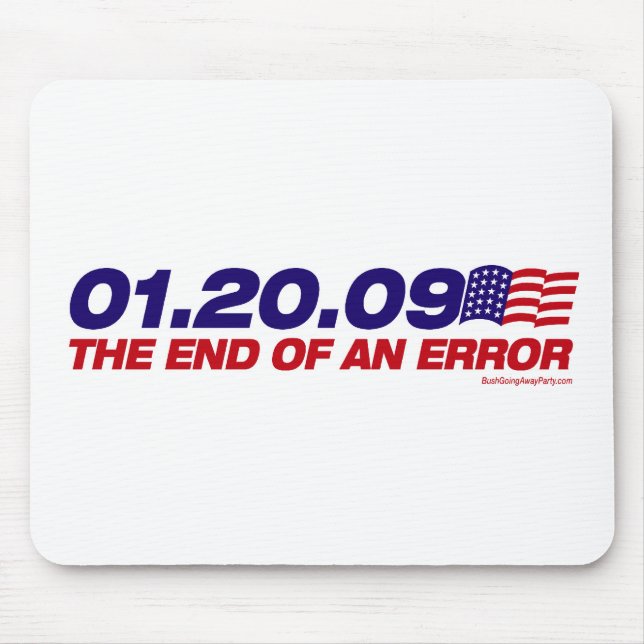 The End of an Error Mousepad (Front)