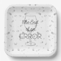 The End of an Error Wine Divorce Party