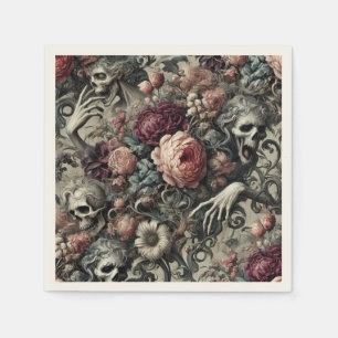 The End of Slumber – Gothic Victorian Napkin