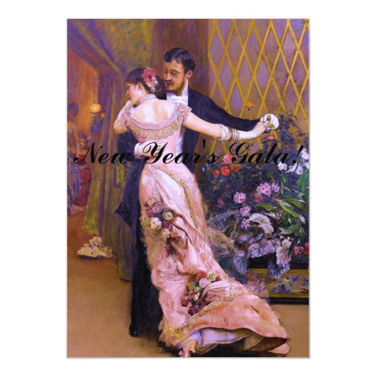 The End of the Ball Dancers Card