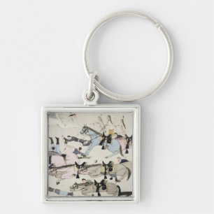 The end of the battle (ink on paper) keychain