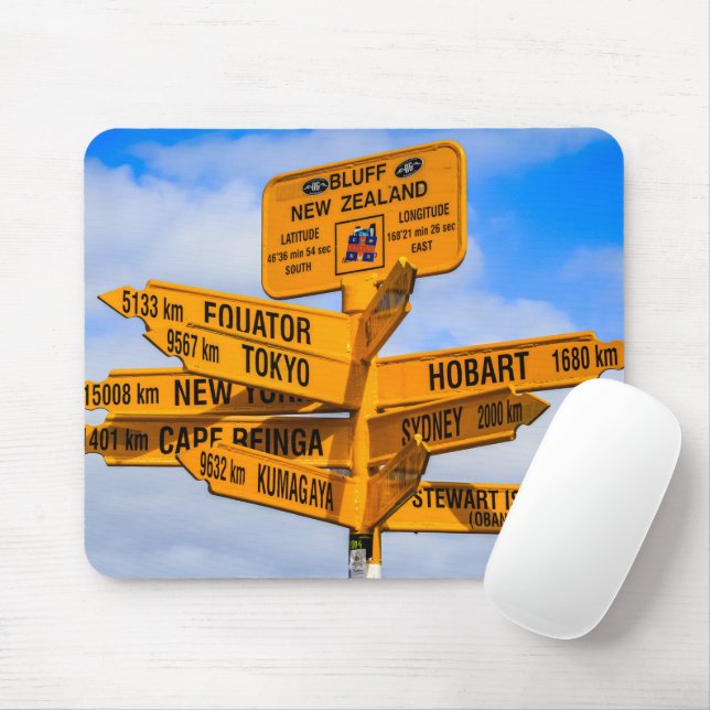 The end of the road mouse pad (With Mouse)