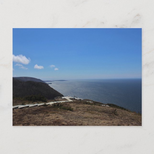 The End of the Skyline Trail Postcard (Front)