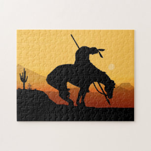 The End of the Trail Jigsaw Puzzle