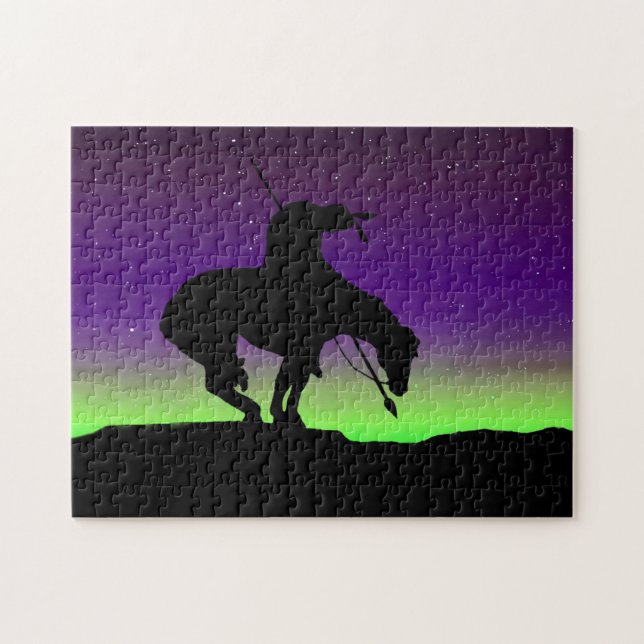 The End of the Trail Jigsaw Puzzle (Horizontal)