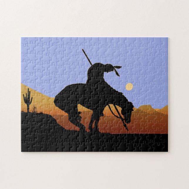 The End of the Trail Jigsaw Puzzle (Horizontal)