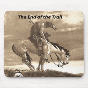 The End of the Trail Mouse Pad