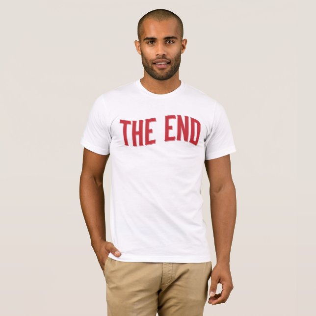 the end T-Shirt (Front Full)