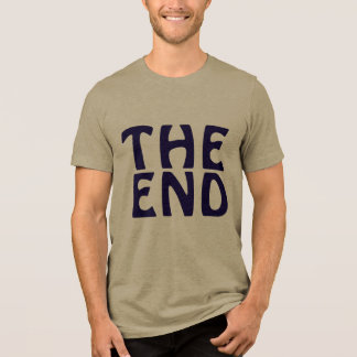 The End Warrior T-Shirt | Front & Back Print Tri-Blend Shirt