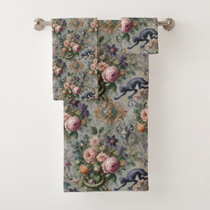 The Endangered Lavender Lycan – Gothic Victorian Bath Towel Set