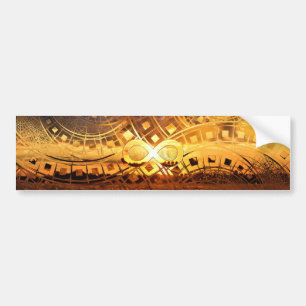The Endless Sunset Over Our Golden Elysian Fields Bumper Sticker