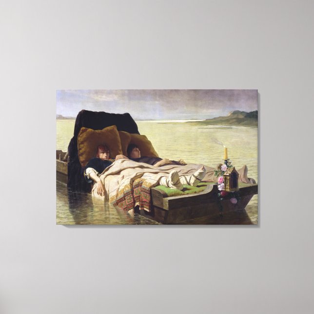 The Enerves de Jumieges, 1880 Canvas Print (Front)