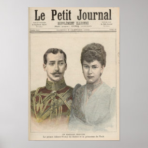 The Engagement of Albert Victor Duke of Poster