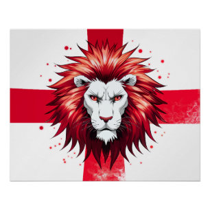 The English Lion Poster