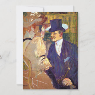The Englishman by Toulouse Lautrec, Vintage Art