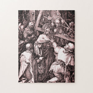 The engraved Passion series: Bearing of the Cross Jigsaw Puzzle