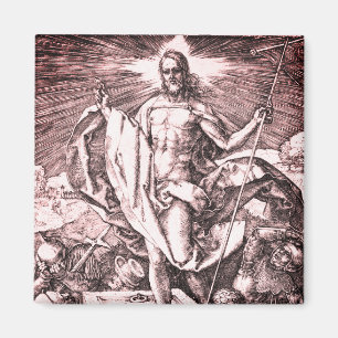 The engraved Passion series: Resurrection (No. 15) Magnet